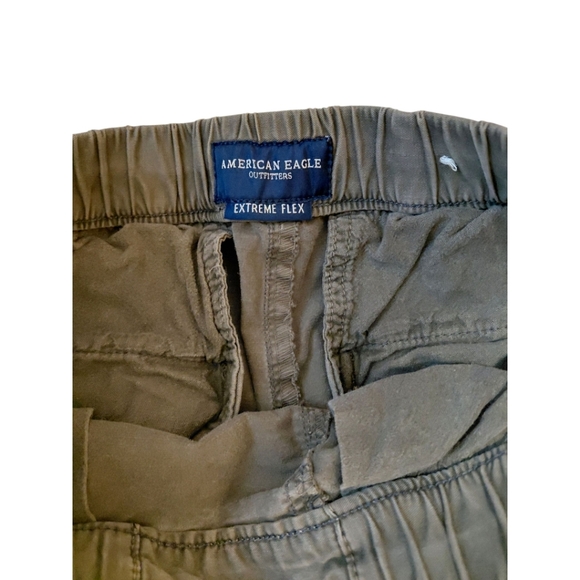 American Eagle Outfitters Green Ankle Cropped Jeans - Picture 5 of 6